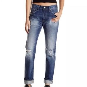 🌟NWOT Custom Levi’s Selvedge 501 Straight Classic